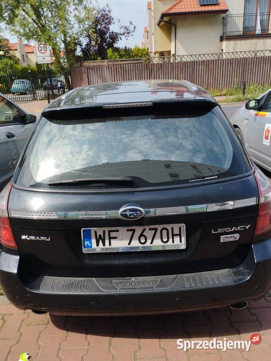 Subaru Legacy 2008 r 20D AWD Warszawa