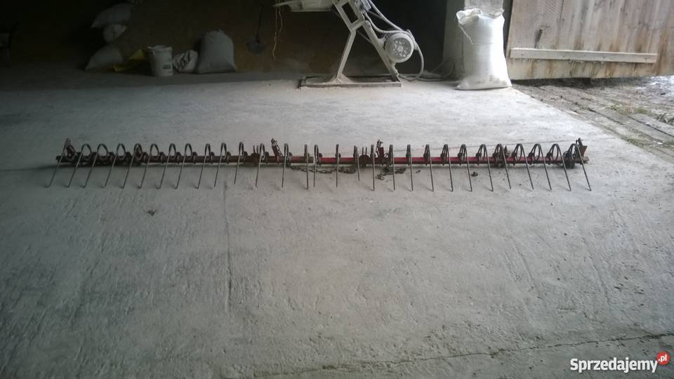 Grabelki Zagarniacze do Siewnika 3m mazowieckie Liwki Szlacheckie
