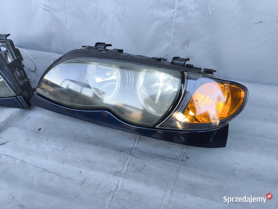 BMW E46 LIFT FL LAMPA PRZEDNIA LEWA PRAWA RINGI osobowe