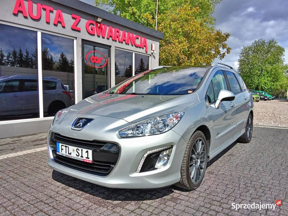 Peugeot 308 SW Klimapanorama opłatach 16 hdi II 216000km Peugeot Chełm