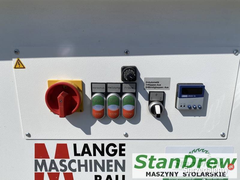 Okleiniarka Lange Maschinenbau B70K Produkcja Mojusz