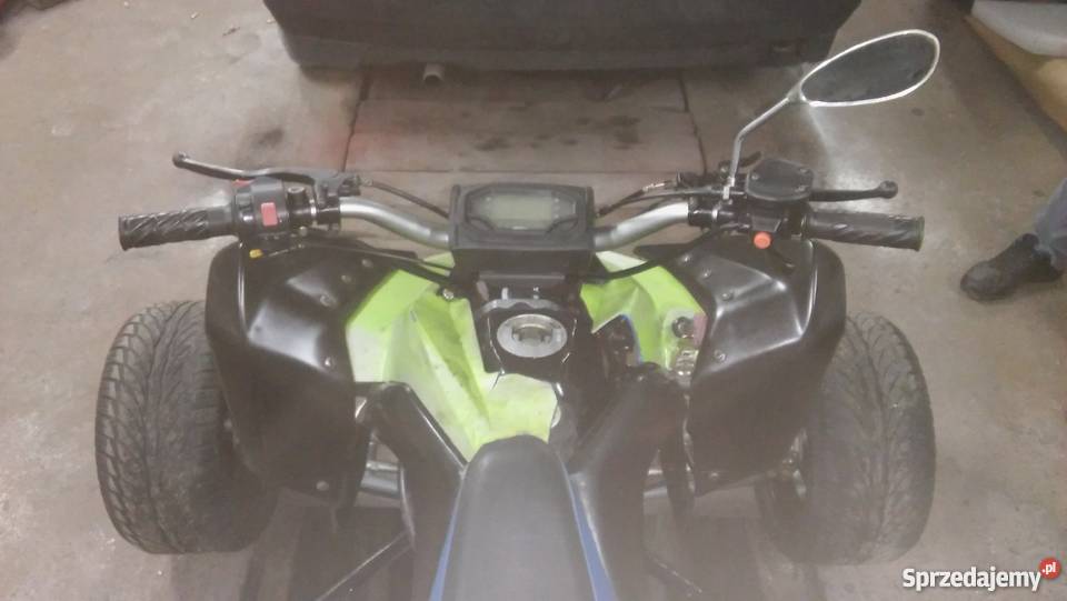 quad uliczny zarejstrowany 25KM małopolskie Wieliczka