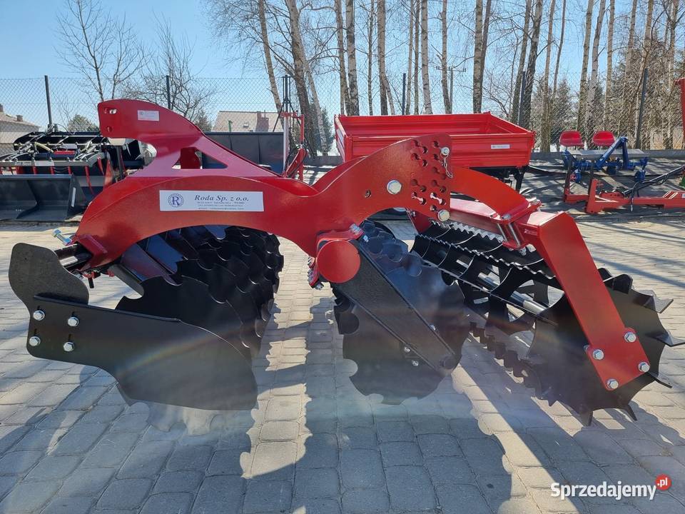 Brona talerzowa Talerzówka Agregat z wałem LEKKA Jasło