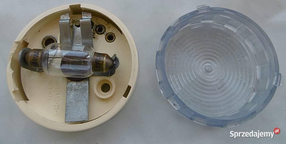 Lampa oświetlenia wnętrza do weterana Skoda Ostrów Wielkopolski