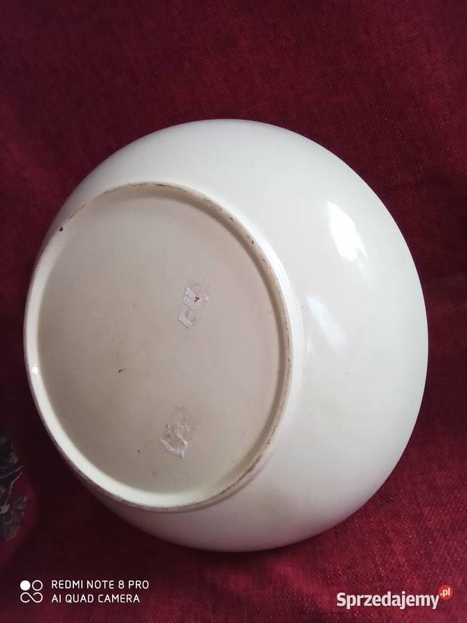 Patera Różowe kwiaty reliefy Gdańsk