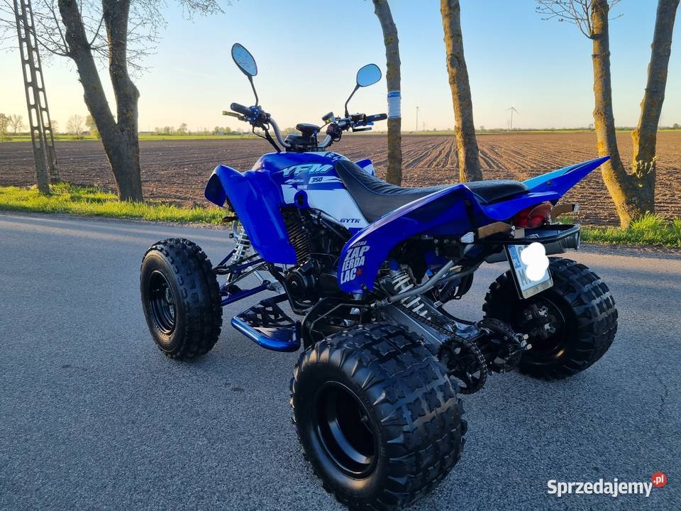 Quad Yamaha Raptor YFM 350cc Swap Honda Cb500 Yamaha Kruszwica