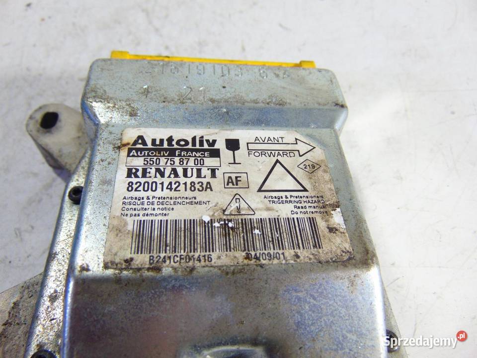 SENSOR AIR BAG AIRBAG LAGUNA II 8200142183A