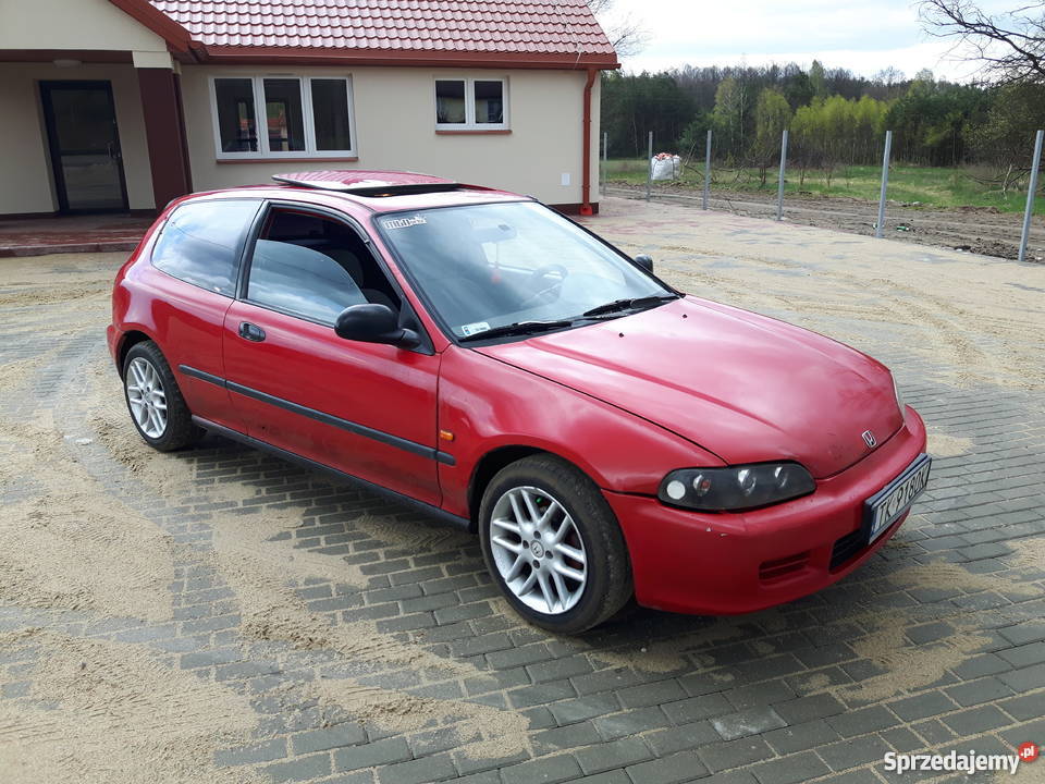 Honda Civic V Rok produkcji 1993 Civic Stara Róża