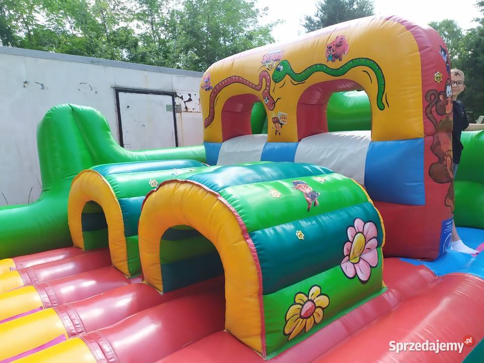 Zjeżdżalnie dmuchane popcorn wata cukrowa