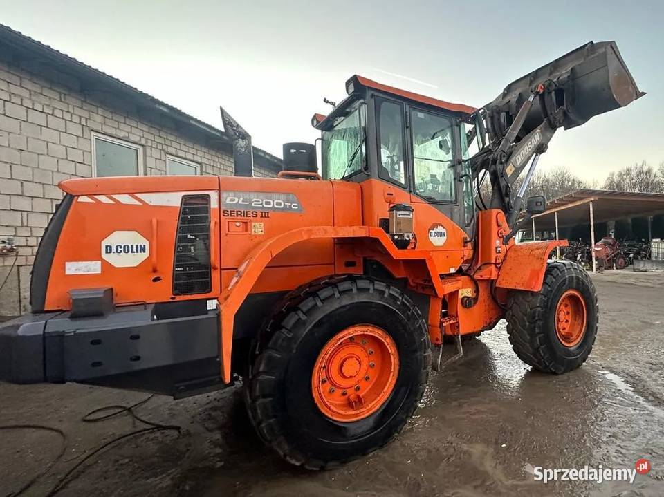 Ładowarka Czołowa DOOSAN DL 200 DL200 Filtry Tymowa