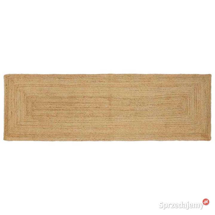 vidaXL Dywan Beżowy 80 x 250 JutaSKU 42010390 Warszawa