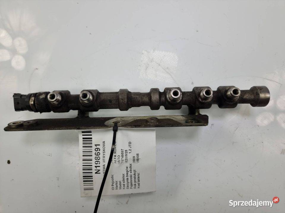 LISTWA WTRYSKOWA ALFA ROMEO MITO 55215212 Lipno