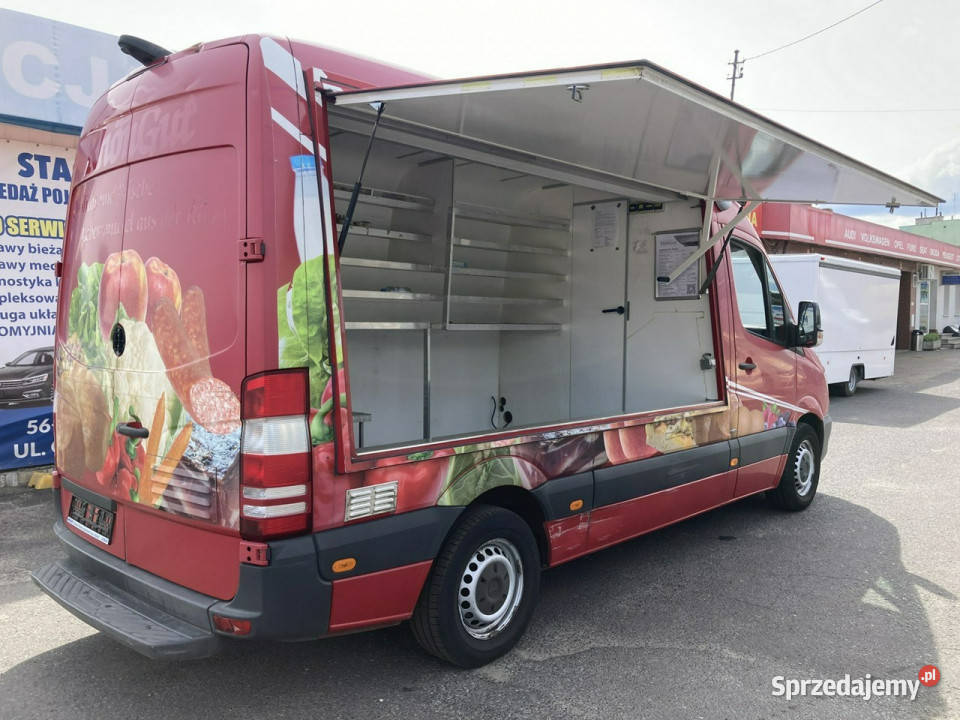 Mercedes Sprinter Autosklep pieczywa sklep Bar Syców