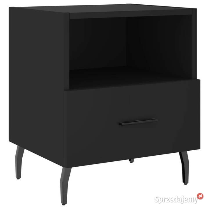 Szafki nocne 2 czarne 40x35x475 WM827471 mazowieckie Warszawa