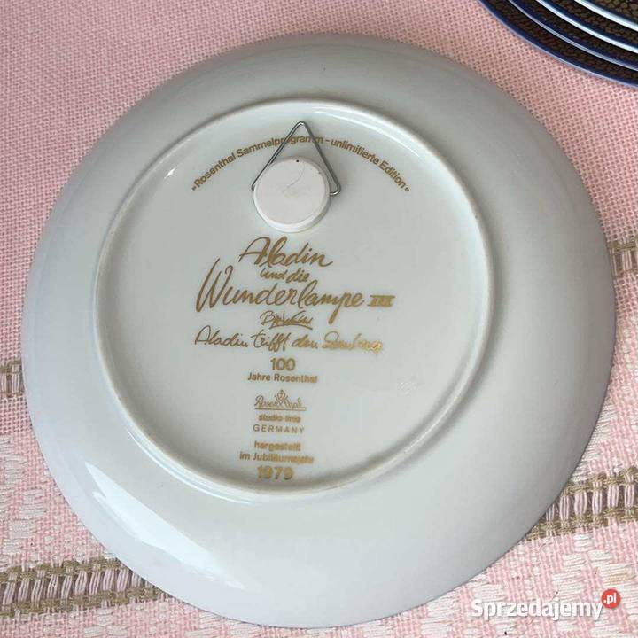 Z serii Lampa Alladyna Talerzyk Rosenthal Studio Porcelana i szkło Gdańsk