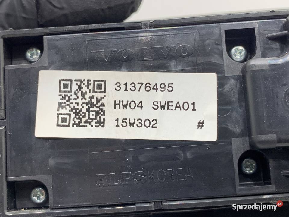 PRZEŁĄCZNIK SZYB VOLVO V40 31376495 Hatchback