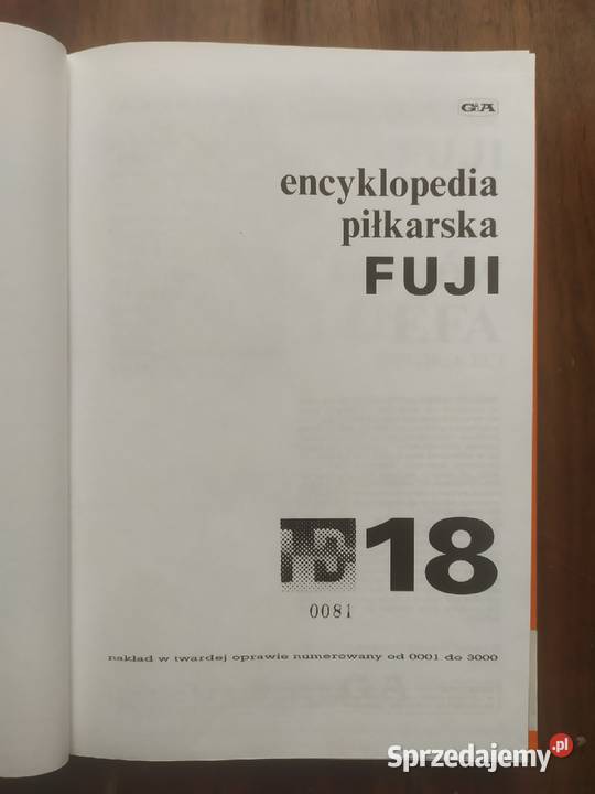 Encyklopedia piłkarska FUJI tom 18 puchar UEFA