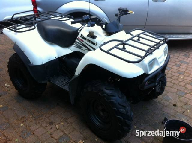 Kawasaki Prairie 360 4x4 PŁUG wyciągarka Zalesie Górne