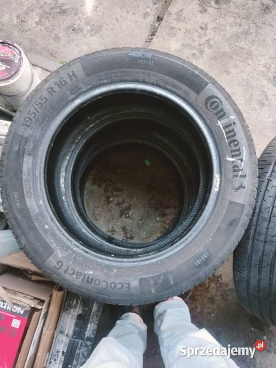 Sprzedam opony letnie Continental Zawiercie
