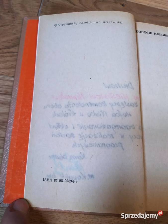 Zdobycie Kołobrzegu Psie Pole Karol Bunsch 1982 Proza i poezja Stalowa Wola