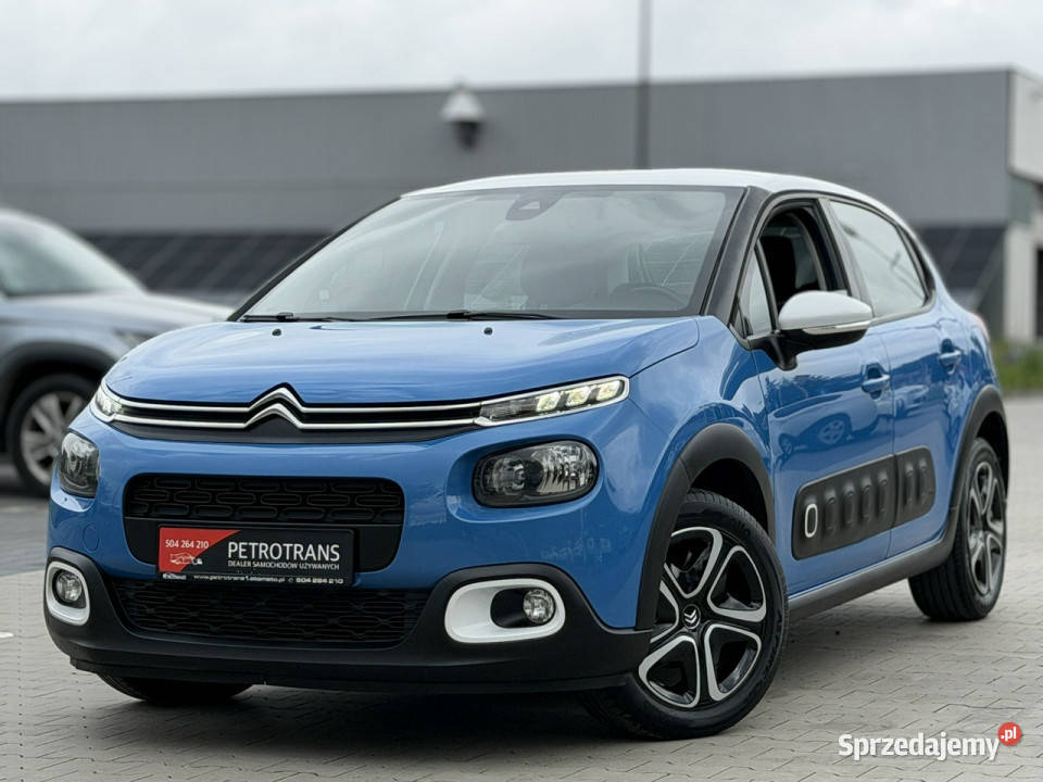 Citroen C3 12 83 LED Nawigacja Asystent Pasa Mrągowo