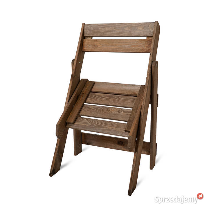 krzesło ogrodowe składane drewniane nowoczesne warmińsko-mazurskie Elbląg sprzedam