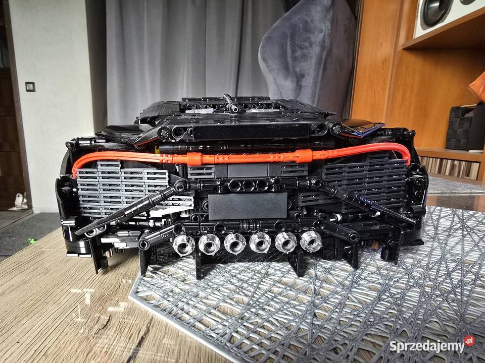 Zestaw klocków Mould King 13163 Bugatti La czarny Opole