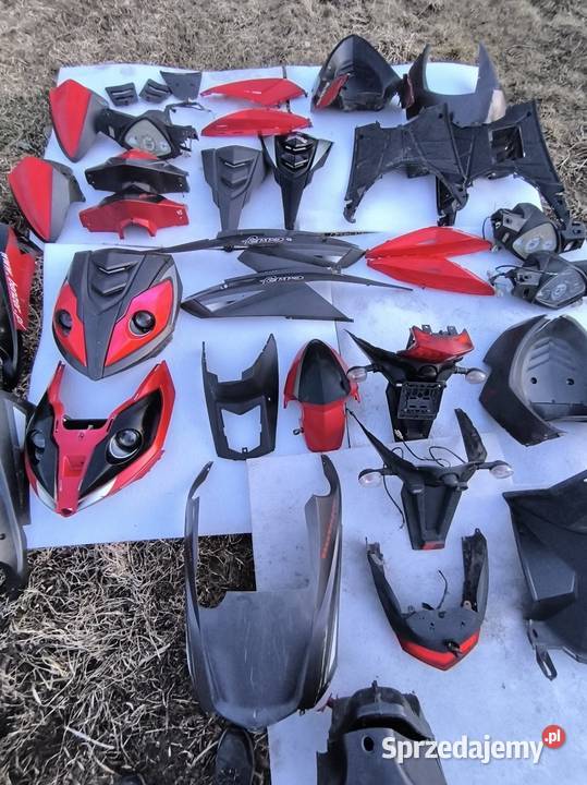 Części Skuter Ferro 50 Lampy plastiki owiewki Plastiki łódzkie