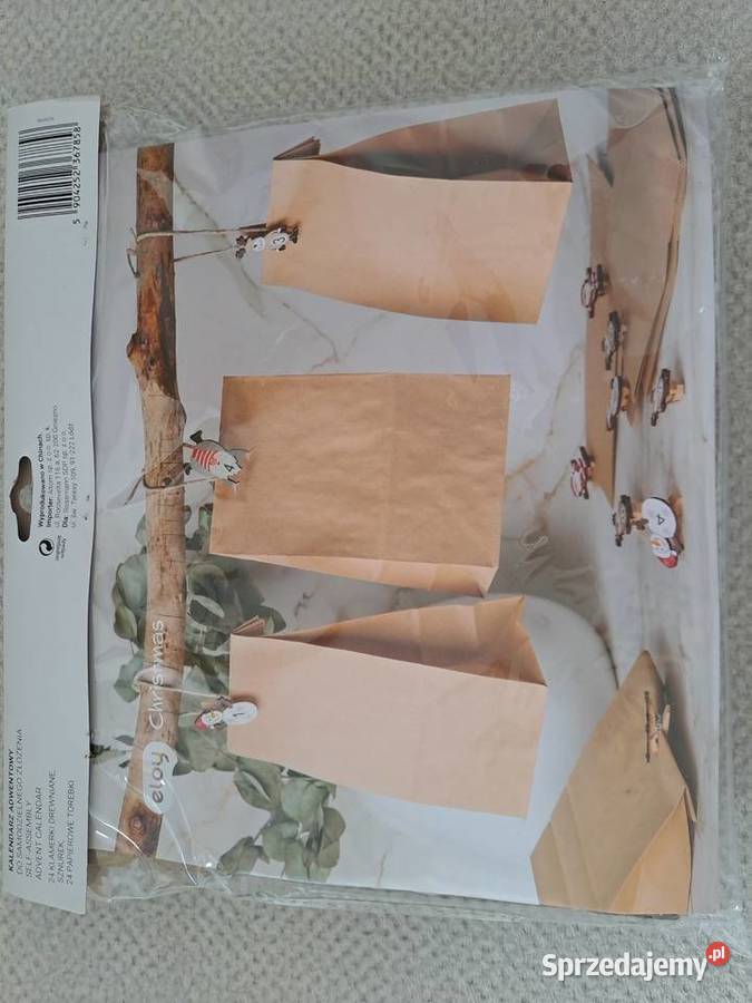 ELOY kalendarz adwentowy do złożenia skrzaty Pozostałe Warszawa