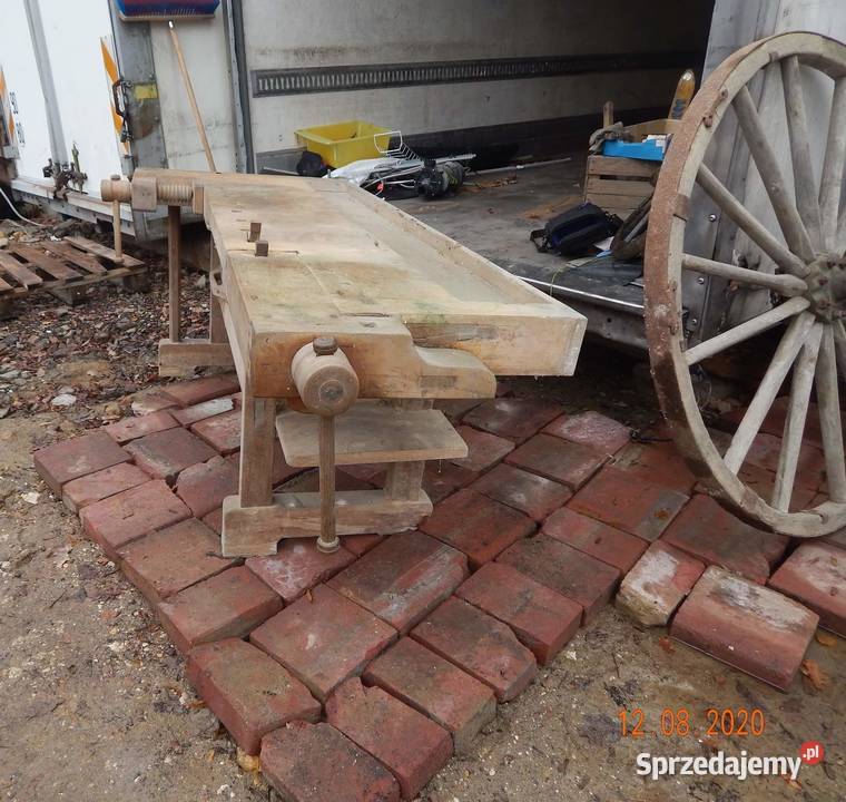 Warsztat stolarski drewniany stary zabytkowy Konary sprzedam