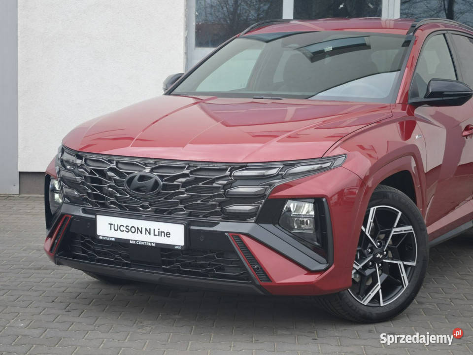 Hyundai Tucson 16 TGDI 7DCT 2WD 150 wersja Nline elektryczne lusterka Tucson łódzkie Piotrków Trybunalski