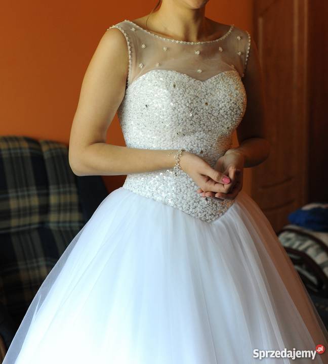 Przepiękna suknia ślubna lubelskie Rzeczyce
