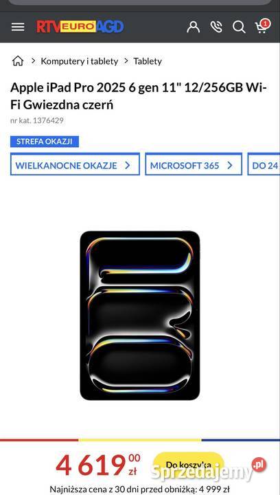 iPad 11 Pro 2025 Bateria 100 zachodniopomorskie Goleniów