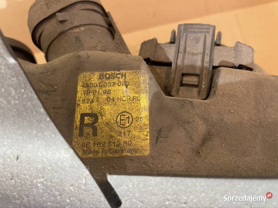 Lampa przód przednia lewa prawa peugeot 406 Szczecin