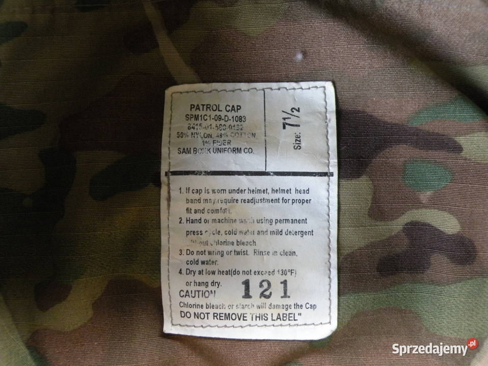 Czapka patrol cap multicam 7 12 BALASA 2 Wrocław