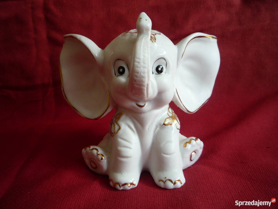 3 sztuki Słoń Słonik złocenia z trąbą do góry zachodniopomorskie Szczecin sprzedam