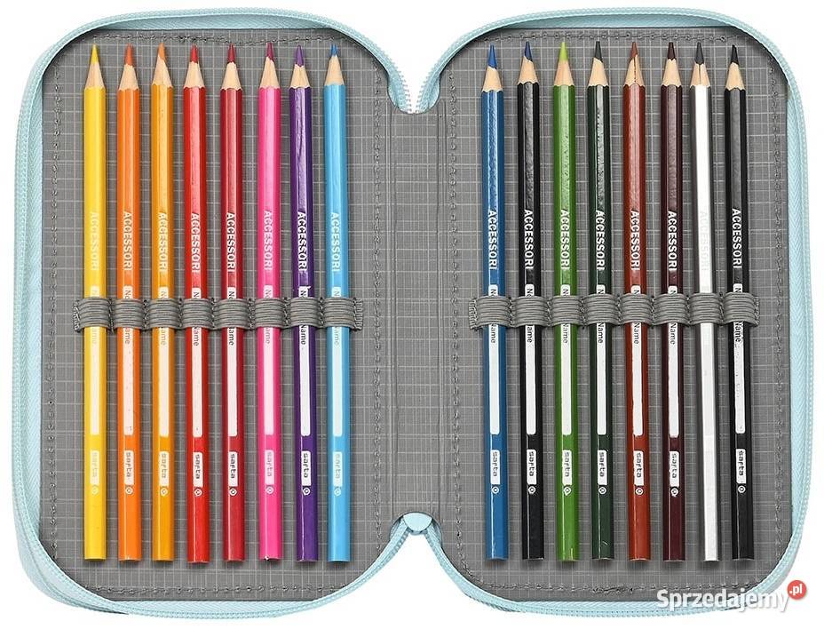 Piórnik Frozen Kraina Lodu z Wyposażeniem