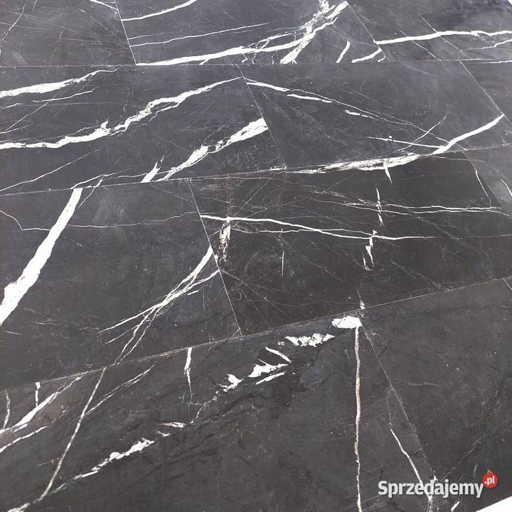 Czarne płytki podłogowe Nero marquina sprzedam