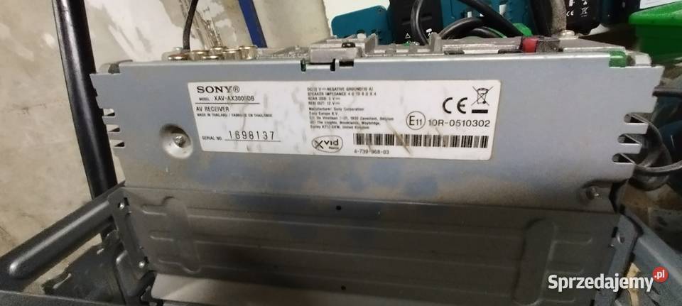 Radio Sony 2 DIN 10 śląskie Pietrowice Wielkie