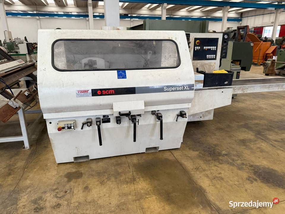 Strugarka czterostronna SCM Superset XL Juszczyn