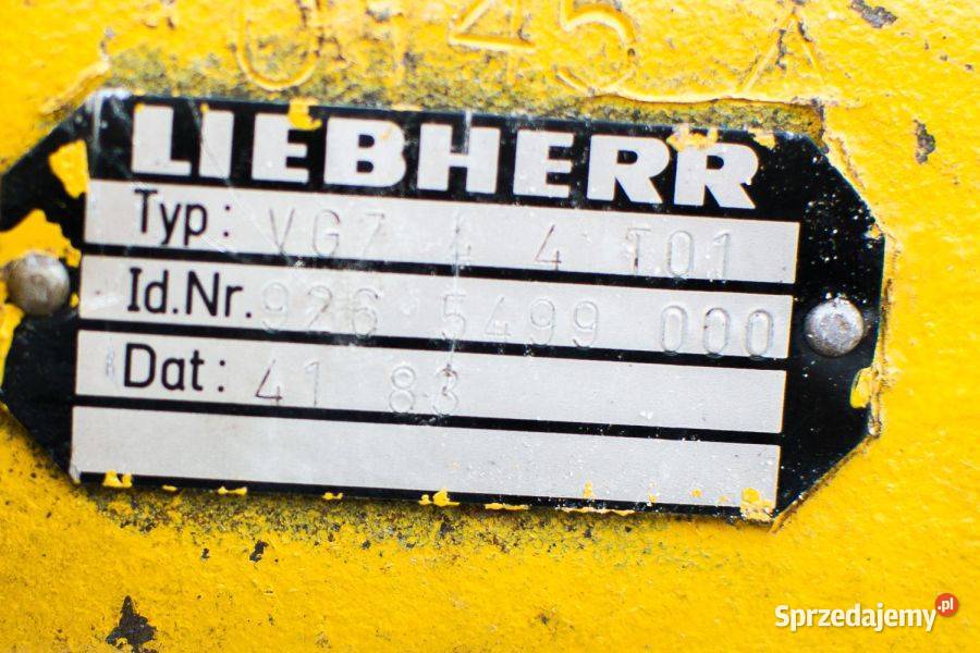 Joystick Liebherr VGZ 4 4 T01 4 Wyjścia świętokrzyskie