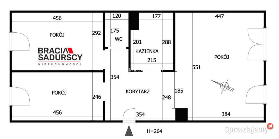 Mieszkanie do sprzedania Kraków Borowego 6737m2