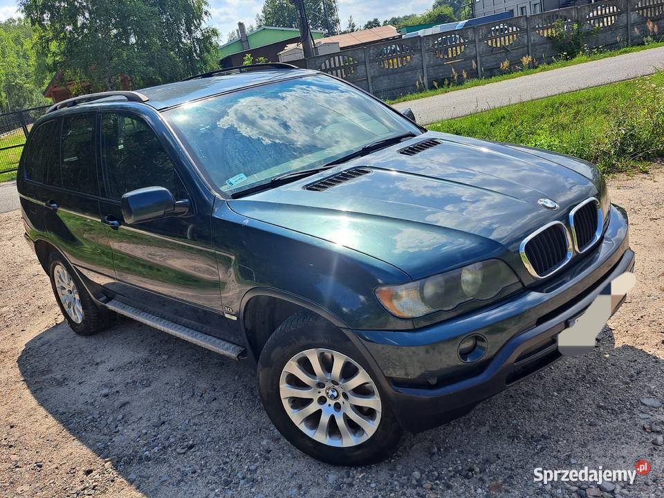 Sprzedam ładne BMW X5 30 diesel 4x4 2003r mazowieckie Żyrardów