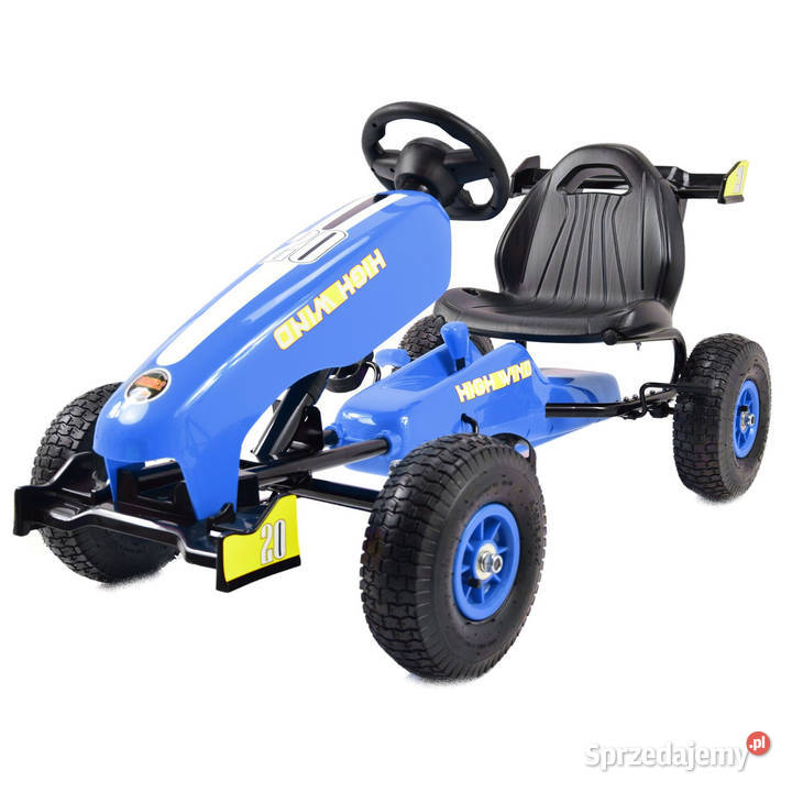 BAWIBUS pojazd GOKART NA PEDAŁY pompowane koła Pozostałe Myszków