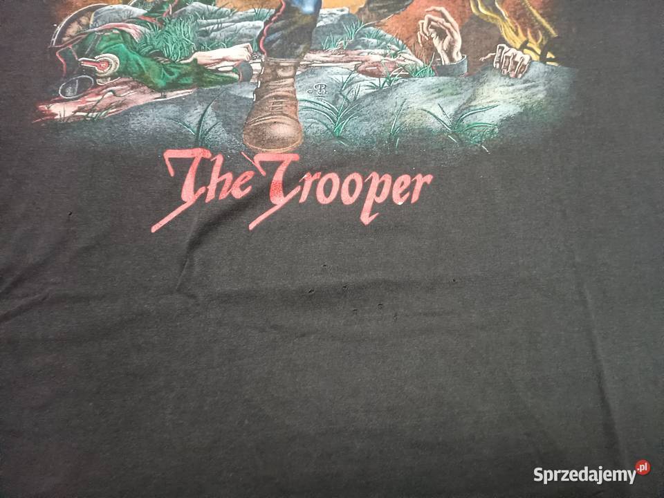 Iron Maiden The Trooper Retro Vintage koszulka Rozmiar XL Zbylitowska Góra