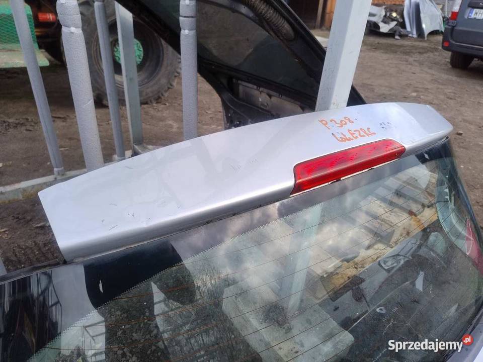 KLAPA BAGAŻNIKA SZYBA EZRC PEUGEOT 308 osobowe wielkopolskie sprzedam