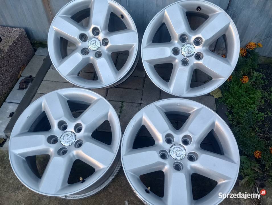 Alufelgi 16 5x1143 et35 Oryginalne Toyota RAV4 Średnica 16" Włocławek