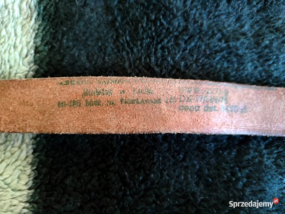 Pasek harcerski zuchowy skórzany CZUJ Lublin sprzedam