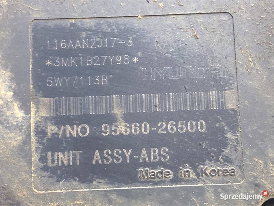 POMPA ABS HYUNDAI SANTE FE I 9566026500 24 146 sprzedam