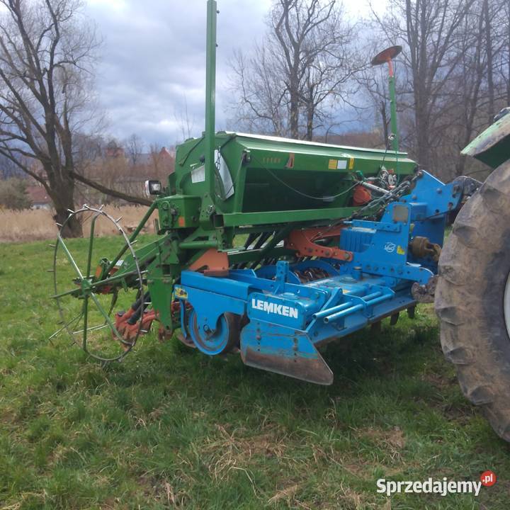 Agregat uprawowo siewny amazone ad 302 lemken